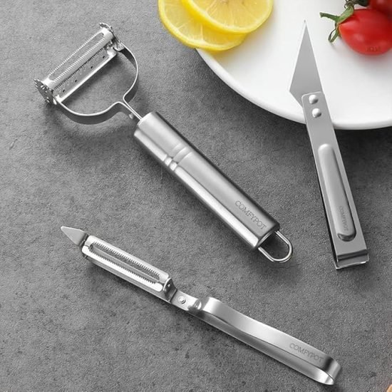 3 in 1 Vegetable Peeler Set Home and Kitchen