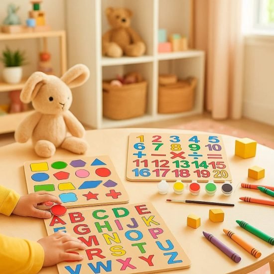 3 pcs Puzzle Set with Color Office & Stationery
