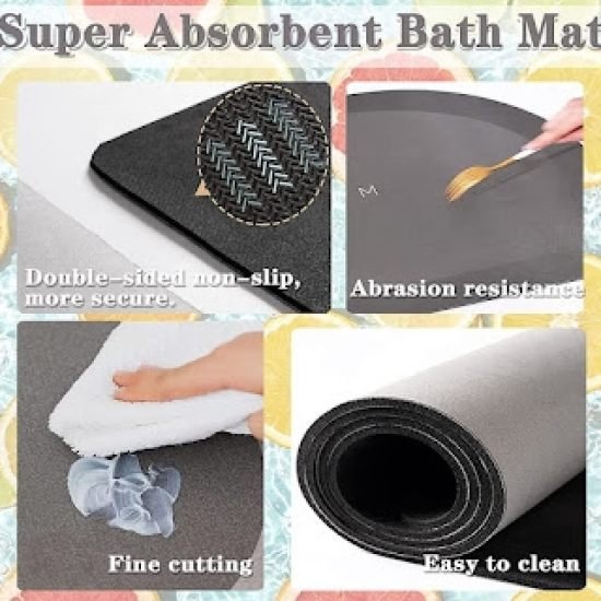 3D Bathroom Mat  Home Improvement
