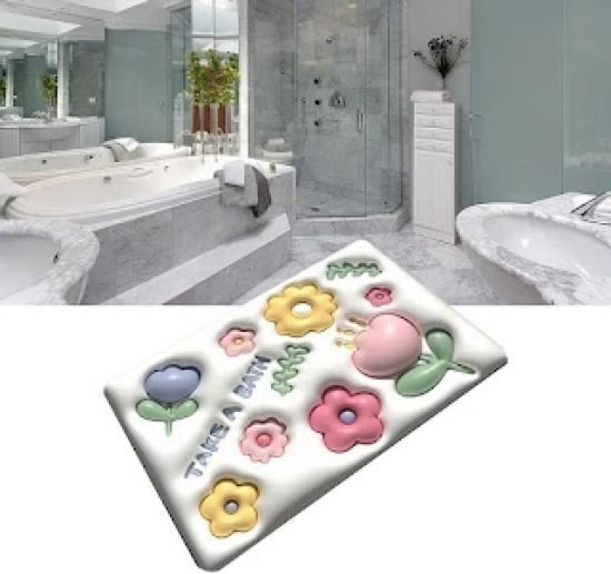 3D Bathroom Mat  Home Improvement