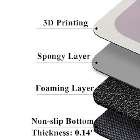 3D Bathroom Mat  Home Improvement