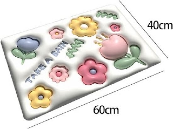 3D Bathroom Mat  Home Improvement