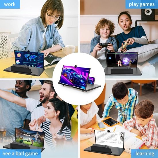 3D Video Amplifier 8 Inch Mobile Accessories