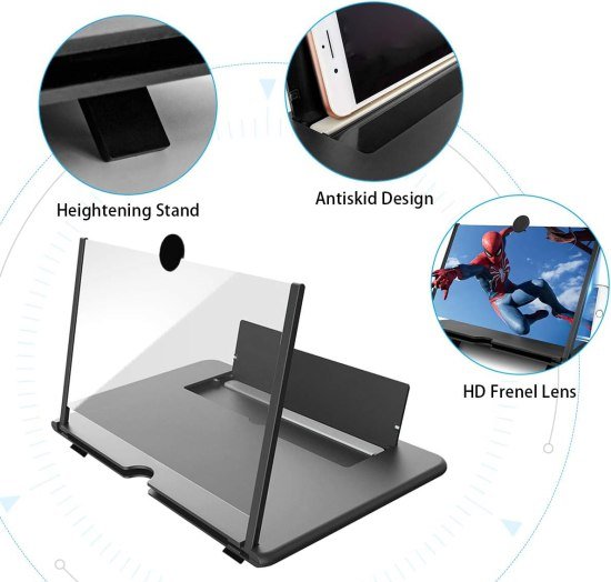 3D Video Amplifier 8 Inch Mobile Accessories