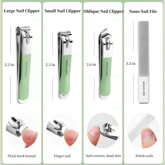 4 in 1 Nail Clipper Manicure Set Personal Care