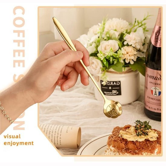 4 pcs Golden Spoon Set Kitchenware