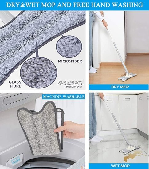 X Mop Microfiber Mop for Floor Cleaning Cleaning Accessories