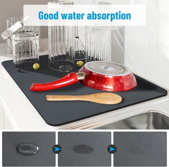 40x60 cm dish drying mat Bathroom Accessories