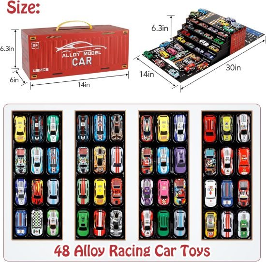 48 Pcs Car Container Automotive