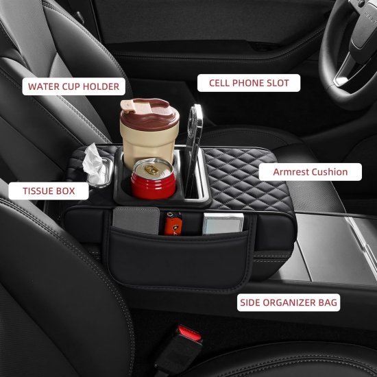 5 In 1 Car Arm Rest Cushion Outdoor