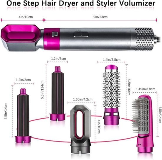 5 in 1 Multifunctional Hair Dryer Styling Tool Personal Care