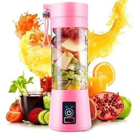 6 Blade 2 USB Fruit Juicer Machine Home and Kitchen