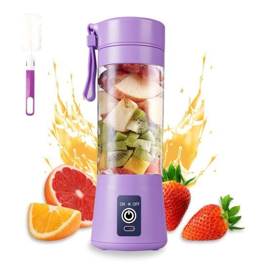 6 Blade 2 USB Fruit Juicer Machine Kitchenware