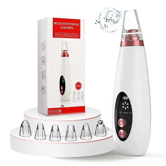 6 In 1 Derma Suction blackhead remover machine Health and Personal Care
