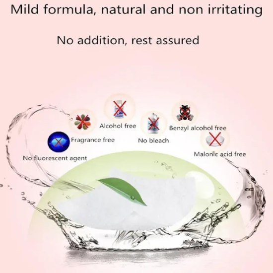 64 pcs Mini Wet Wipes Disposable Travelling Tissue Personal Care