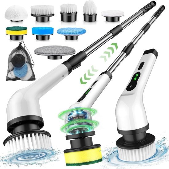 9 In 1 Spin Scrubber Cleaning Brush Mop Home Improvement