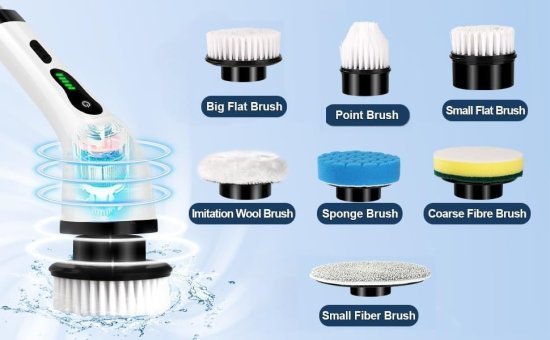 9 In 1 Spin Scrubber Cleaning Brush Mop Cleaning Accessories