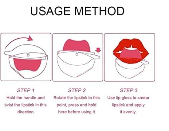 Apple Shape Lipstick 1 pcs Beauty Products