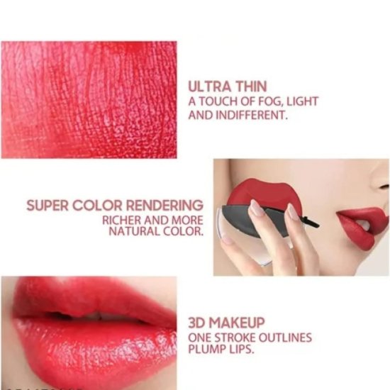 Apple Shape Lipstick 1 pcs Beauty Products
