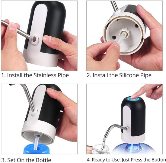 Auto Water Dispenser with USB Cable Kitchenware