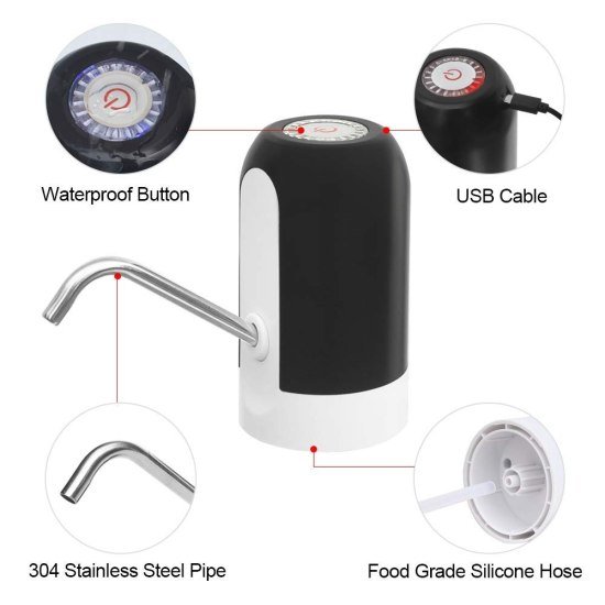 Auto Water Dispenser with USB Cable Kitchenware
