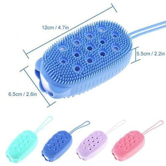  Bath Brush Silicone body scrubber Brush Personal Care