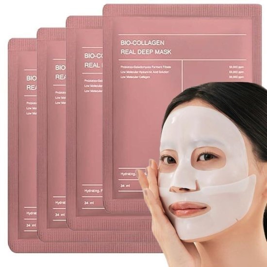 Bio Collagen Face Mask 4 pcs 