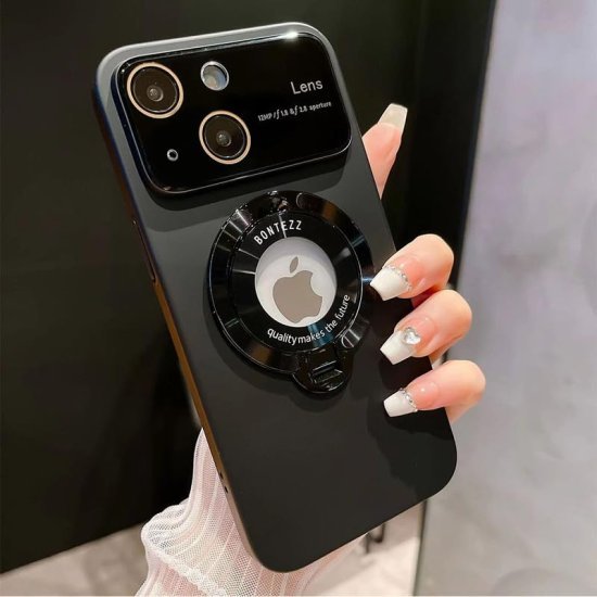 Black iPhone 15 Mobile Cover 