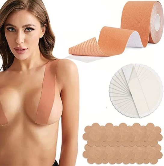 Boob Tape with 10 Nipple Cover Personal Care