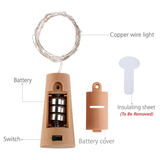 Bottle Light 20 LED Home Improvement