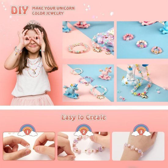 Bracelet Making Kit for Kids Beauty Products