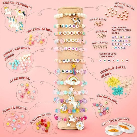 Bracelet Making Kit for Kids Beauty Products