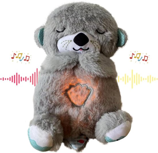 Breathing Teddy Bear Toy 