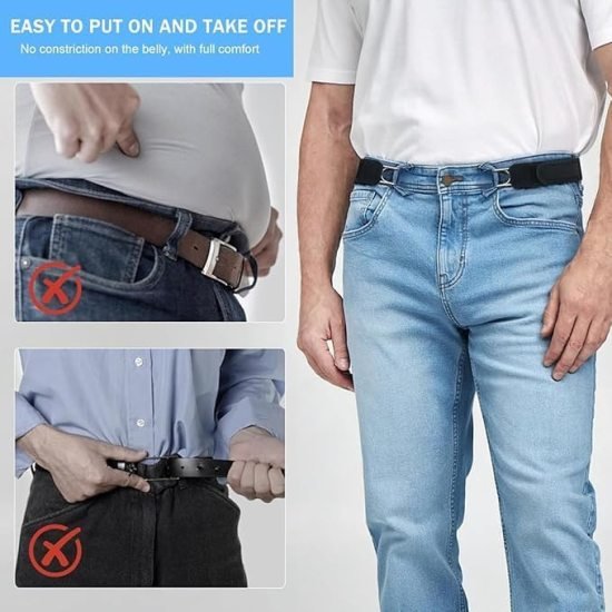 Buckleless Elastic Belt Hook Personal Care