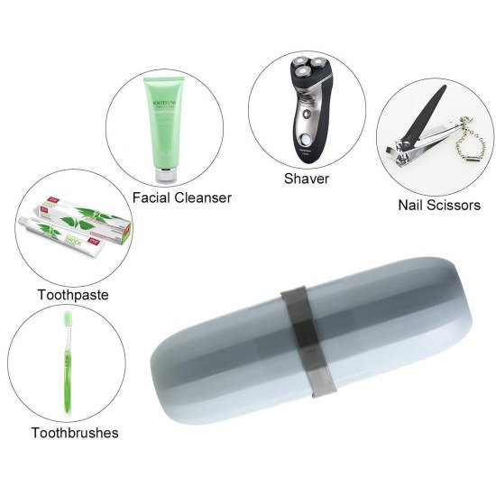 Capsule Shape Travel Toothbrush case Outdoor