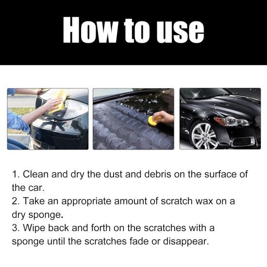 Car Scratch Removal Wax Repair Paste Automotive
