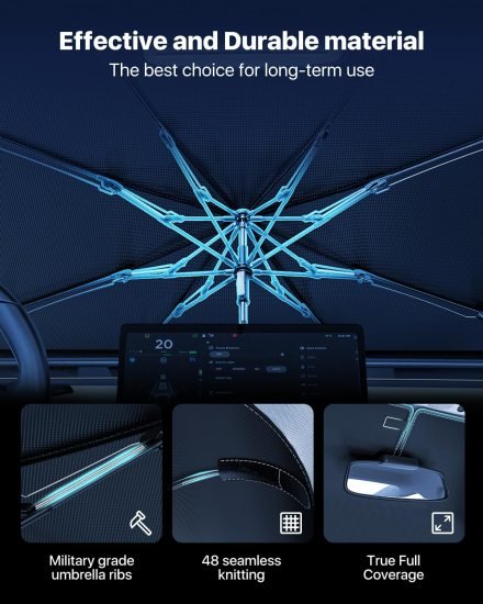 Car Sun Shade Umbrella Automotive