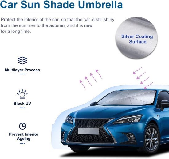 Car Sun Shade Umbrella Automotive