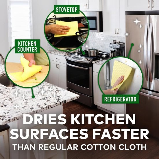 Cellulose Cleaning Sponge 5 pcs Home Improvement