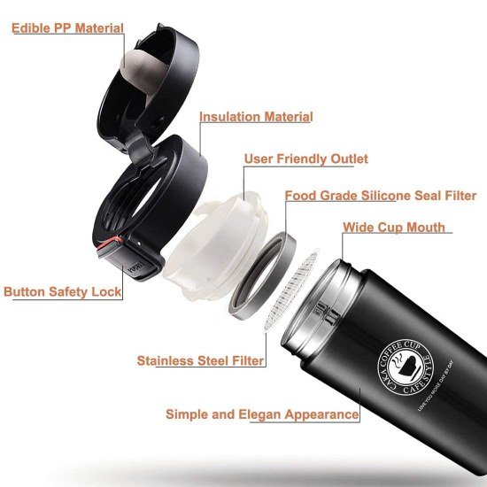 Coffee Mug 500ml  Home & Kitchen
