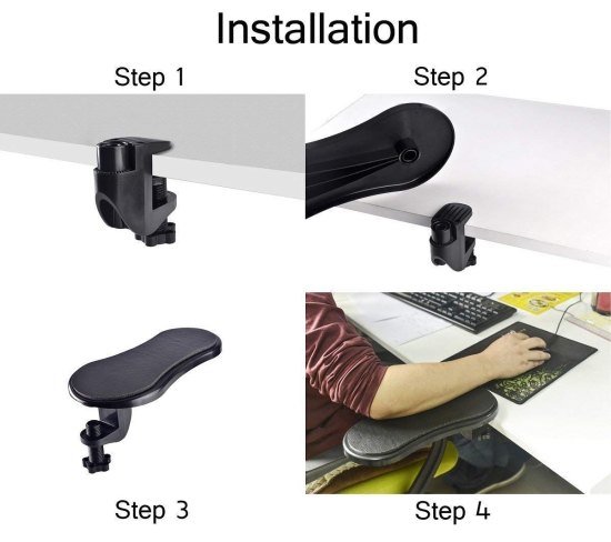 Computer Arm Rest Pad Office & Stationery
