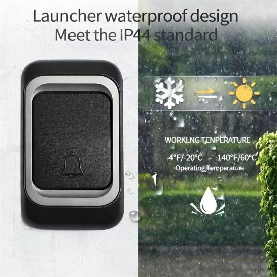 Cordless Remote Door Bell Home Improvement