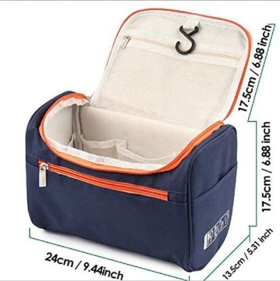 Cosmetic Bag Navy Blue  cosmetic Bags