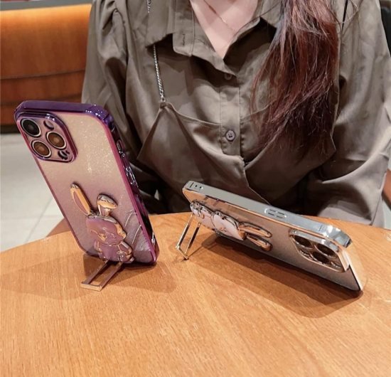 Cute Rabbit Mobile Stand Mobile Accessories