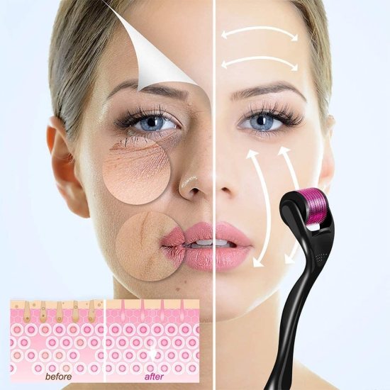 Derma Roller Face Acne Scars Remover Beauty Products