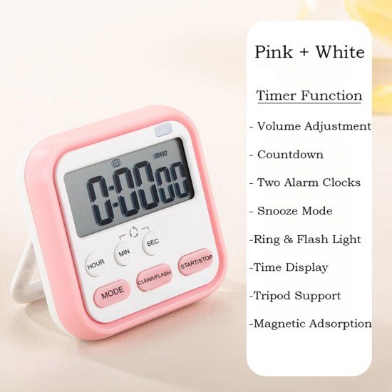 Digital Kitchen Timer Alarm Clock Home Improvement