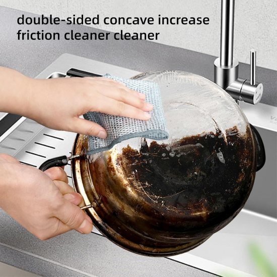 Dish Washer steel Cloth Cleaning Accessories