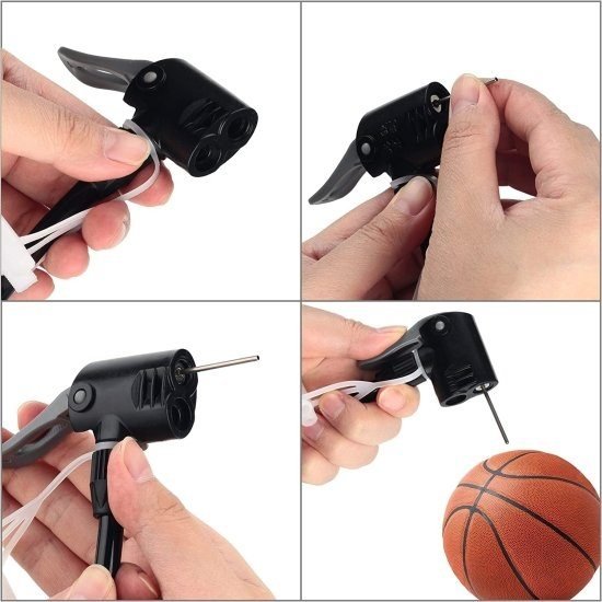 Double Barrel Foot Pump Automotive