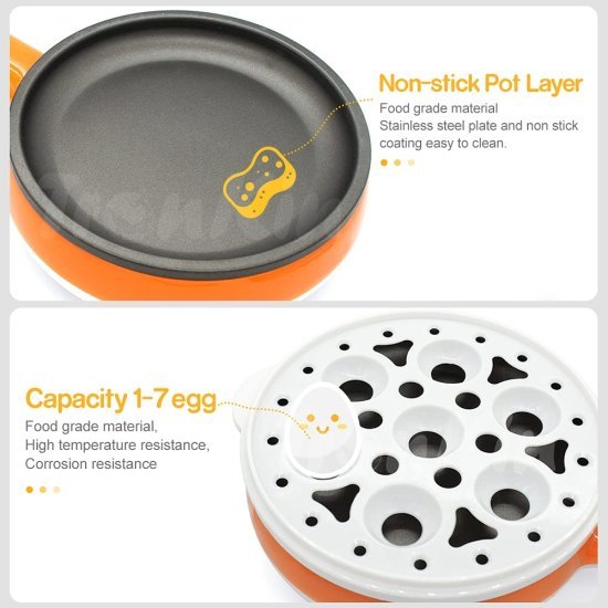 Double Layer Egg Frying Pan Kitchenware