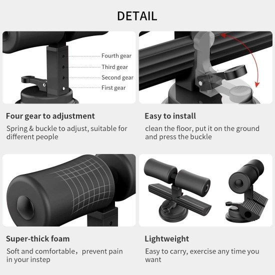 Double Sit Up Stand Push Up Gym accessories